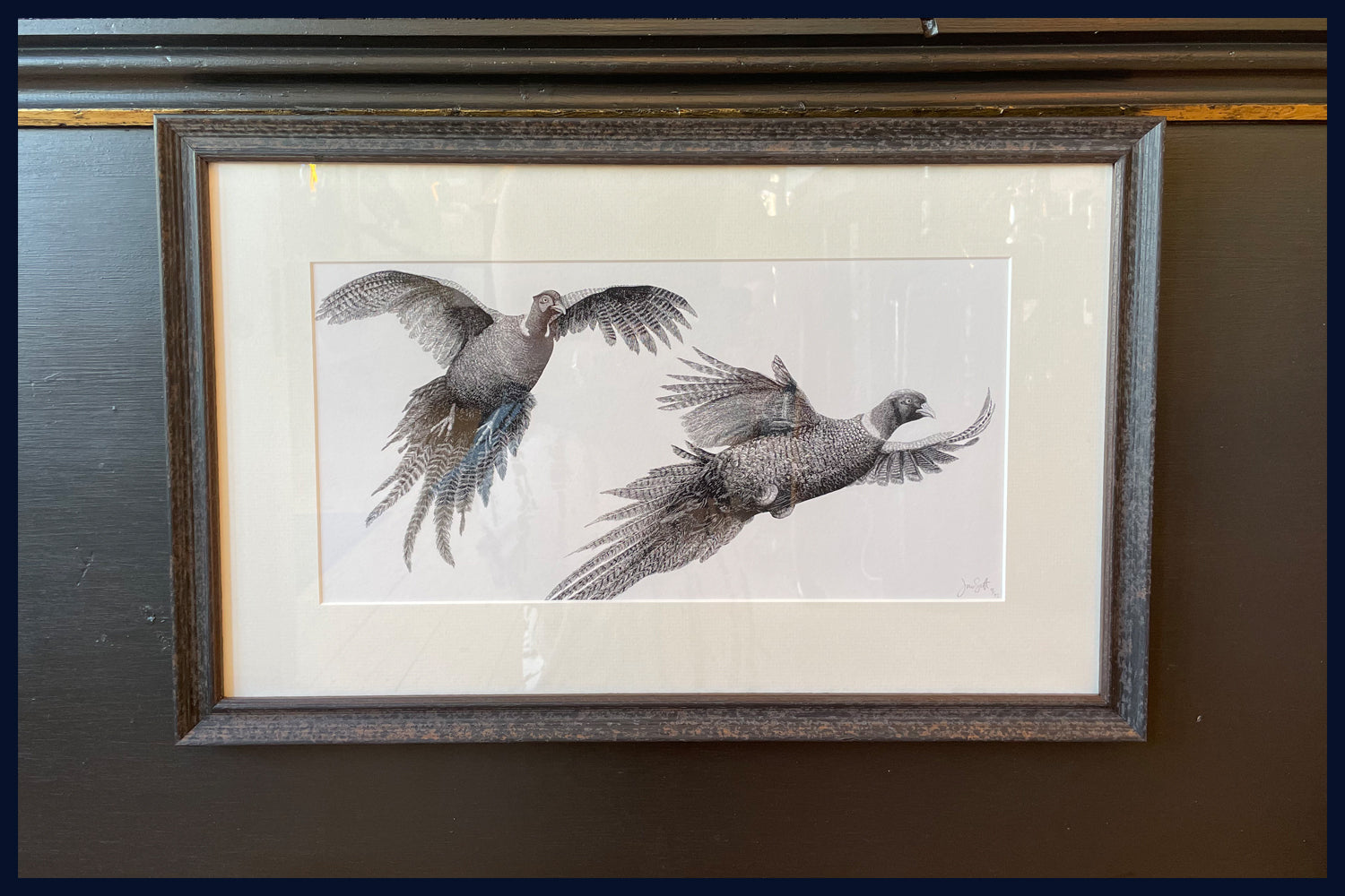 Framed Startled Limited Edition of 75 Fine Art Print