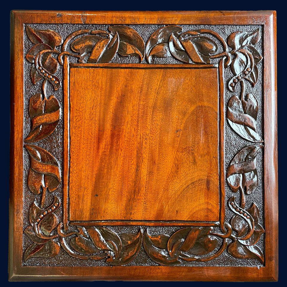 Antique Mahogany Carved Table - Restored
