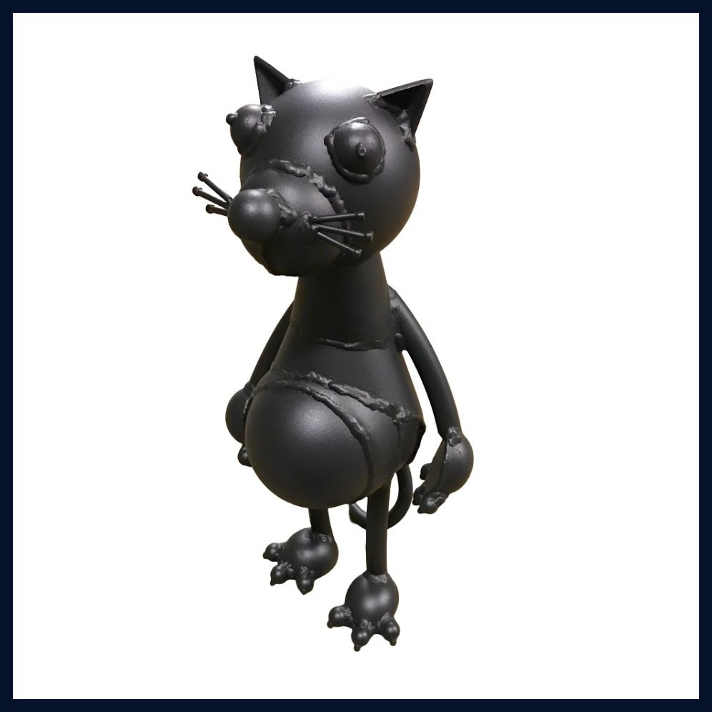 Standing Cat Sculpture by Mick Kirkby-Geddes