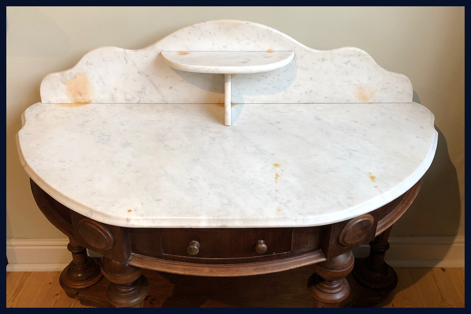Wonderland Furniture Collection: Victorian Marble Top Duchess Stand