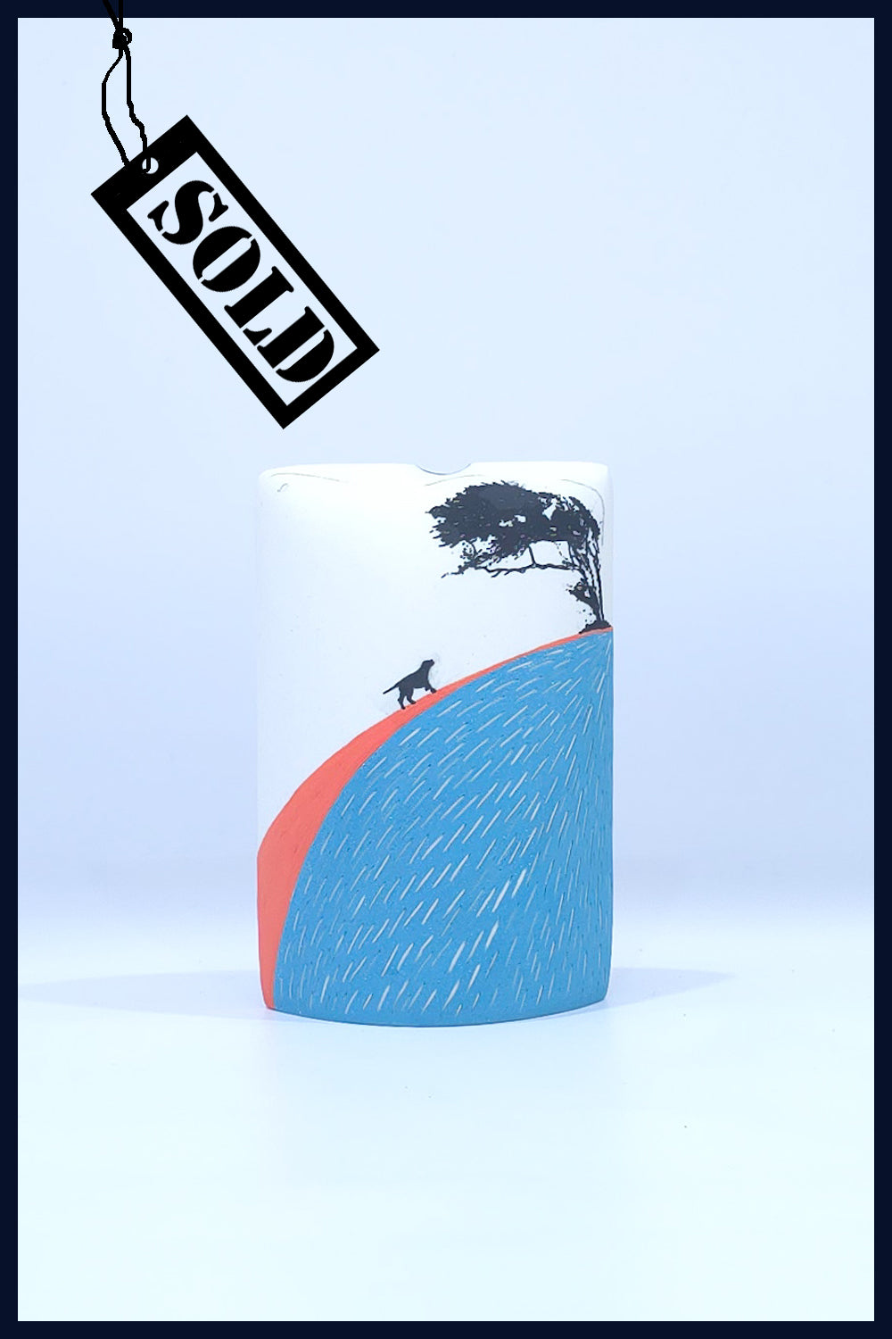 SOLD The Way Home (S3) Ceramic Vase by Jaeeun Kim