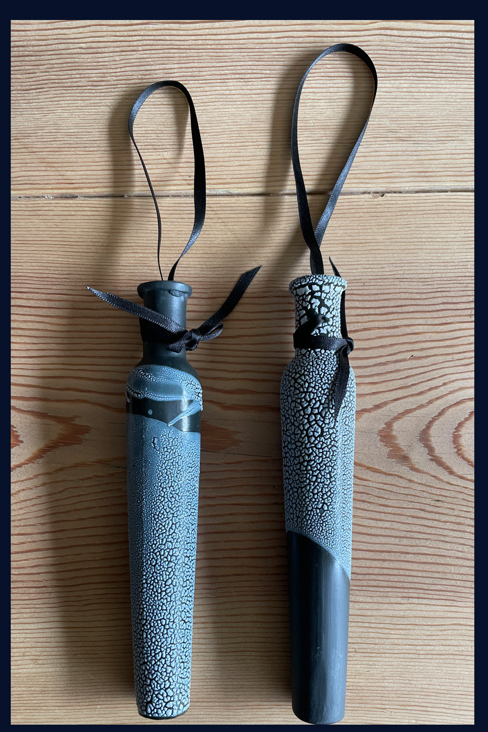 Apothecary Tube Hanging Ornament: Ceramic Sculpture by Jillian Riley