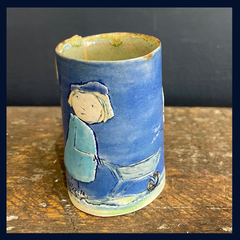 Espresso Ceramic Cup by Katherine Kingdon