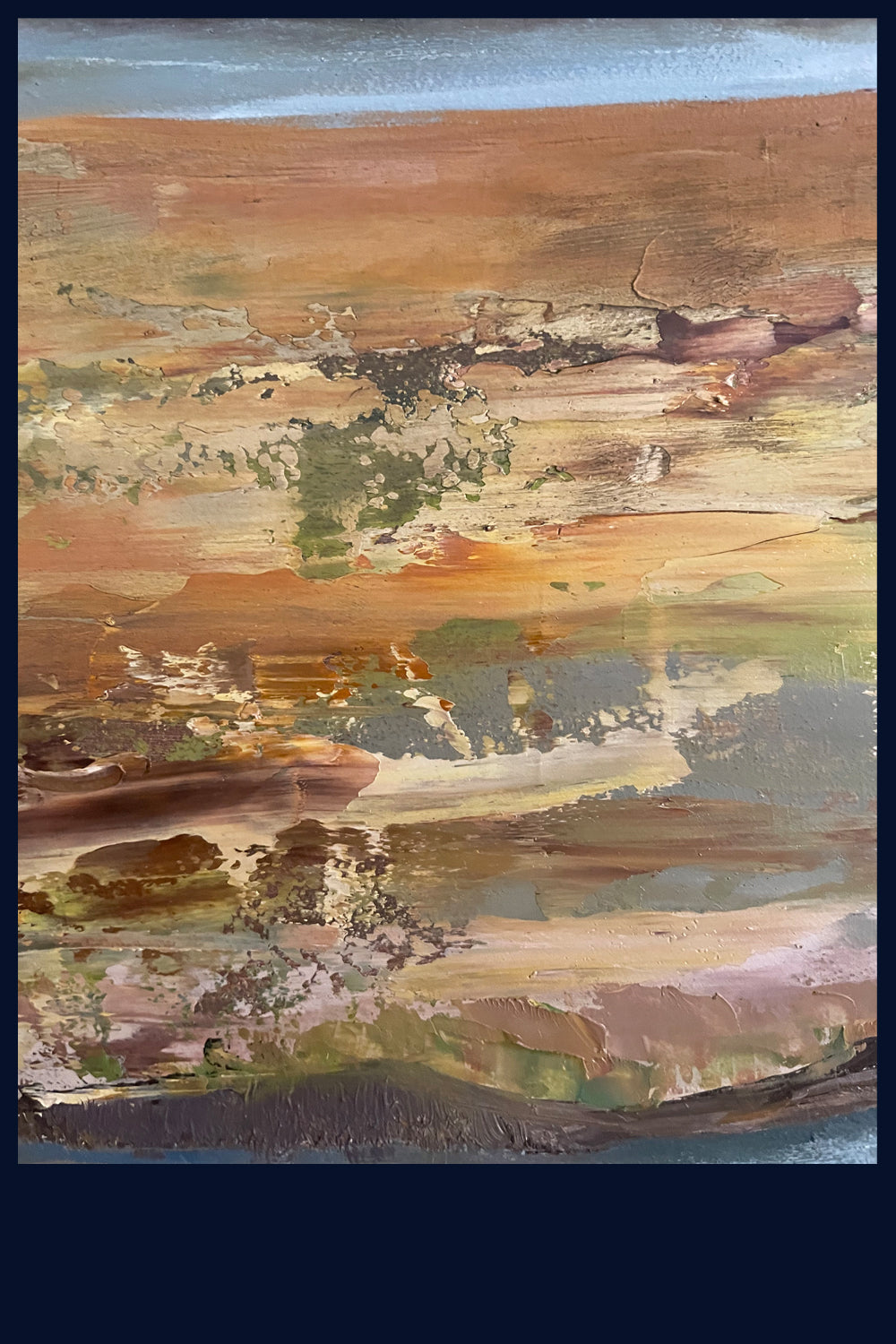 Autumn Marsh, Wells, Norfolk Original Oil Painting
