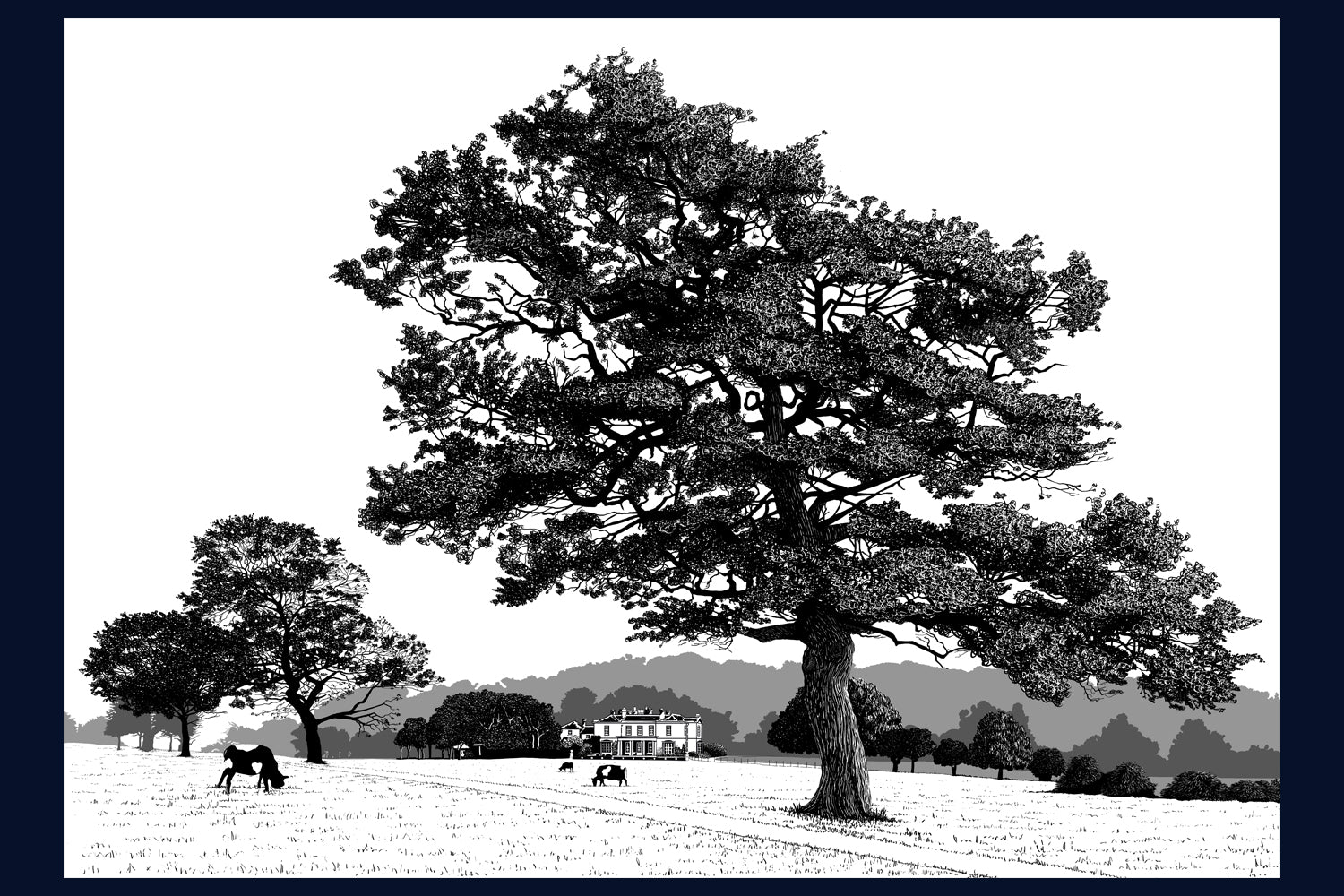 Autumn at Sheringham Park, Norfolk. Limited edition (50) Fine Art Print