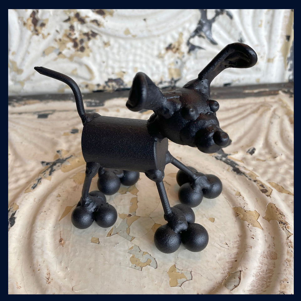 Tiny Dog Sculpture (3) by Mick Kirkby-Geddes