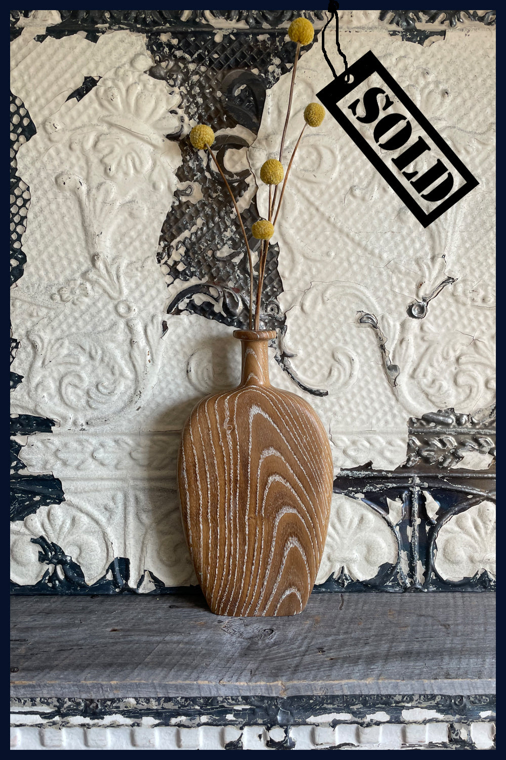 SOLD Wooden Vessel 1 by Michael Slaney