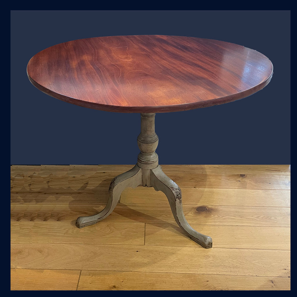 REDUCED Victorian Mahogany Tilt-Top Loo Table