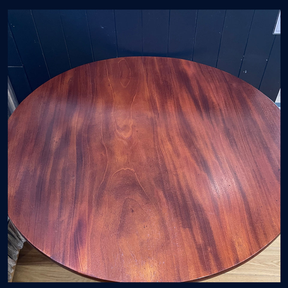 REDUCED Victorian Mahogany Tilt-Top Loo Table