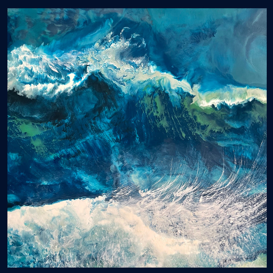 SOLD Storm Collection: Crash, Norfolk. Original Painting