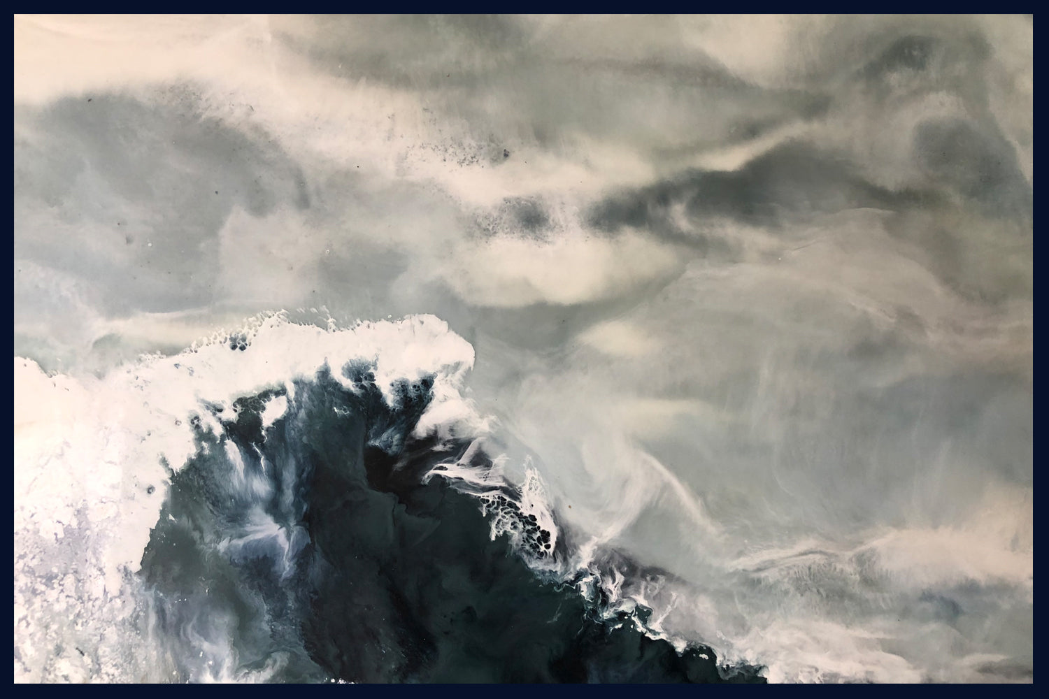 SOLD Storm Collection: The Seventh, Norfolk. Original Painting