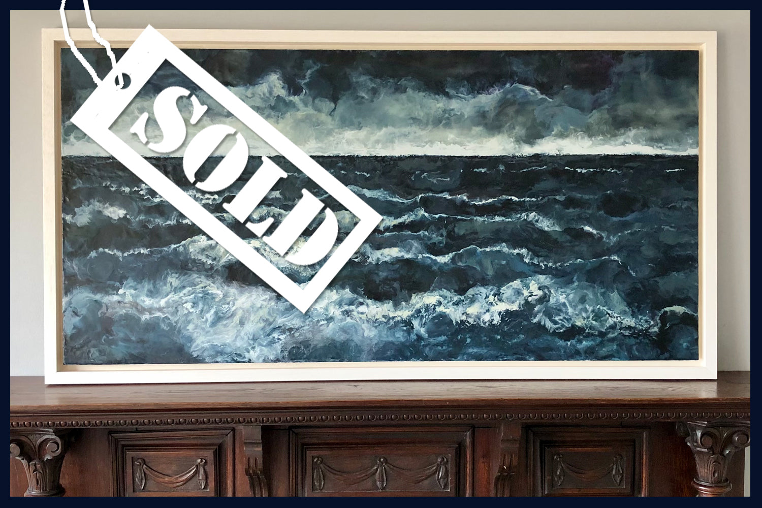 Storm Collection: Nowhere to Hide. Original Painting