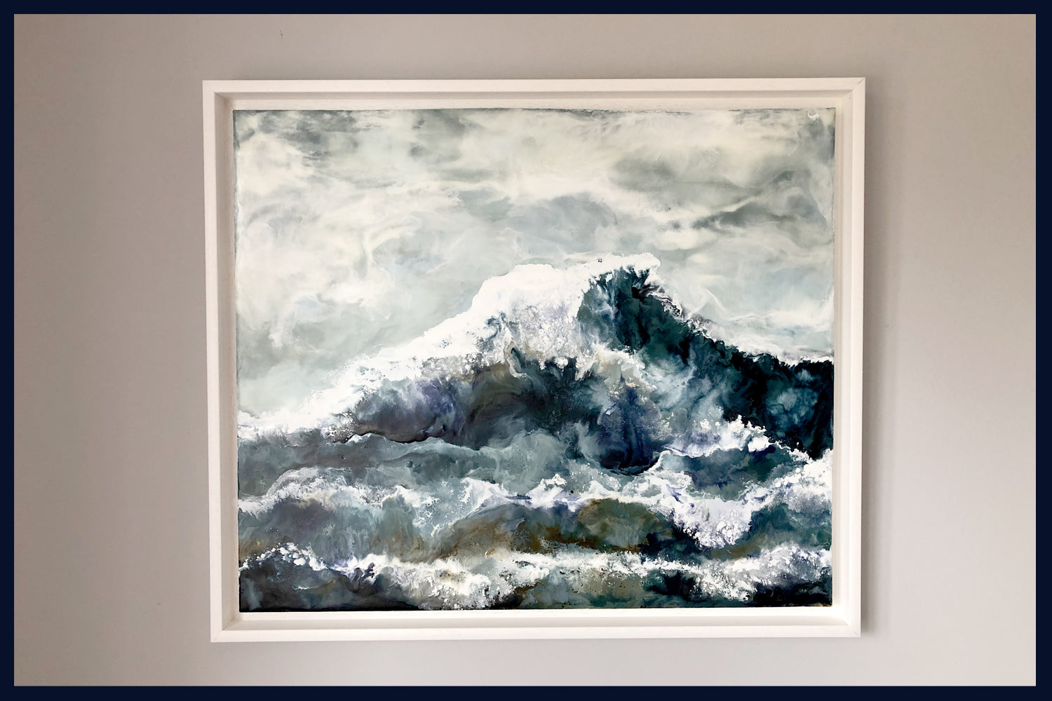 SOLD Storm Collection: The Seventh, Norfolk. Original Painting