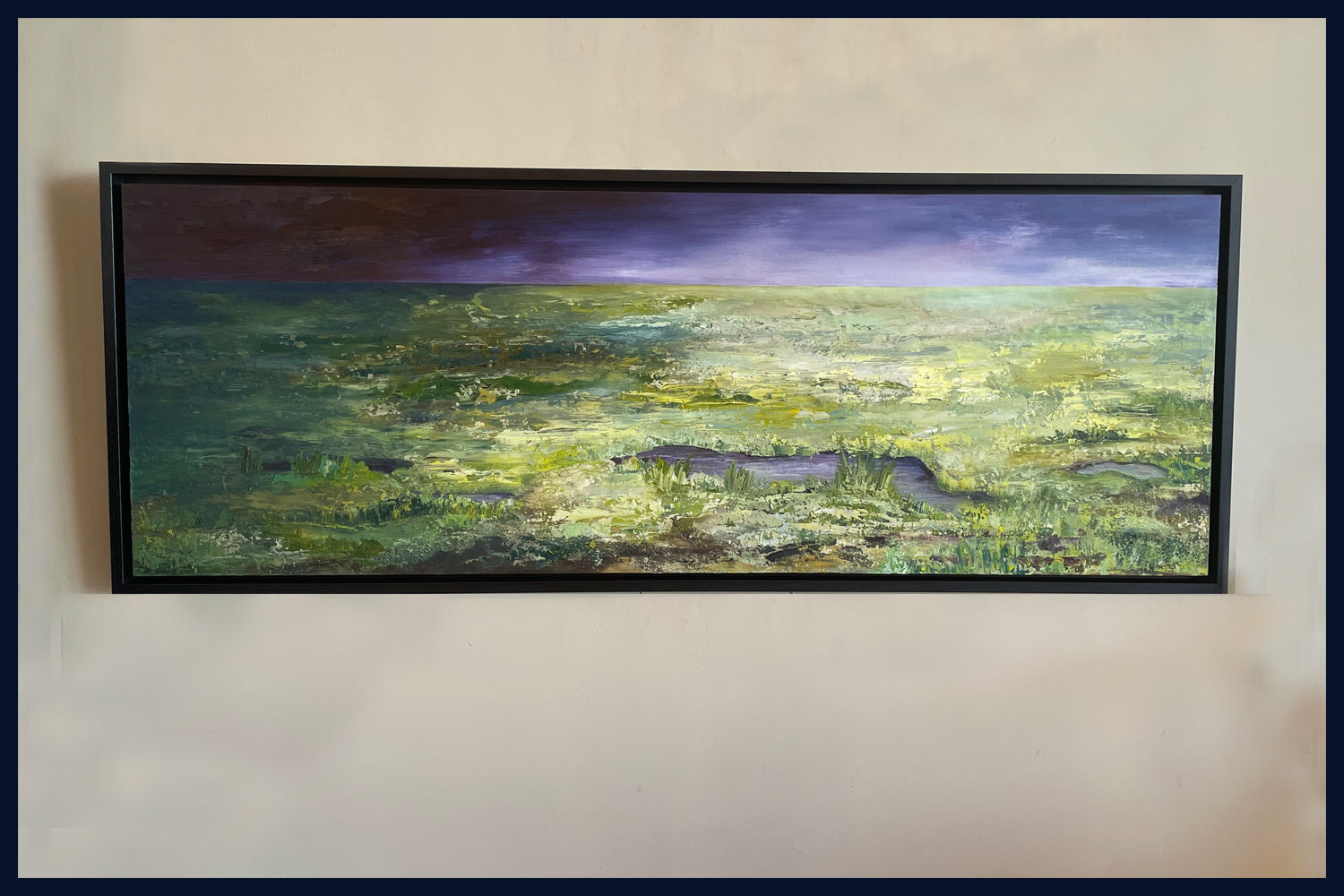 Storm Collection: A Perfect Storm, Stiffkey Marshes, Norfolk. Original Oil Painting