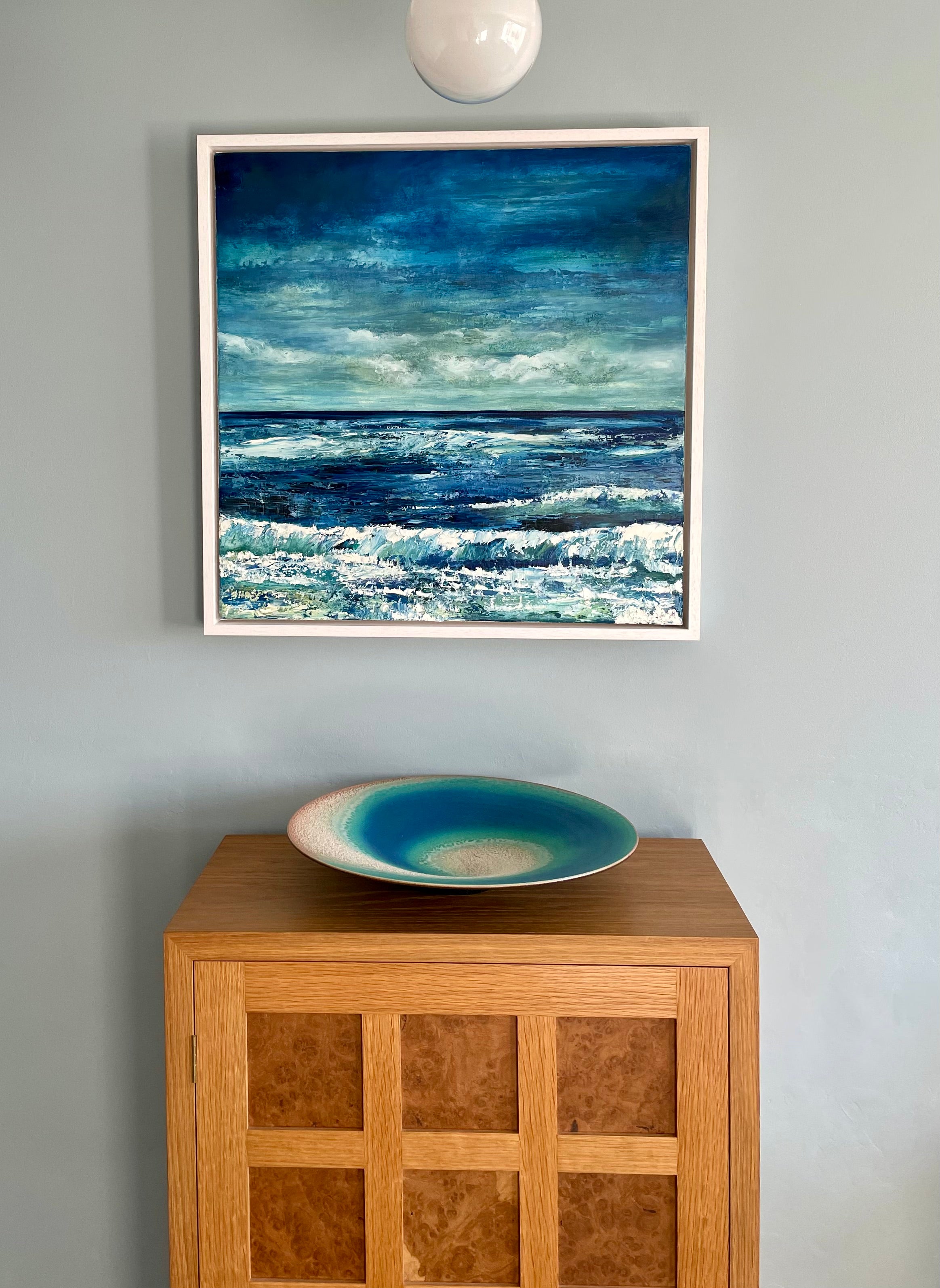 Blue Heaven. Original Oil Painting by Jac Scott