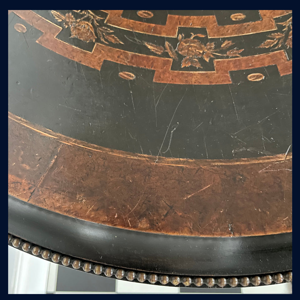 Aesthetic Movement Antique Round Table
