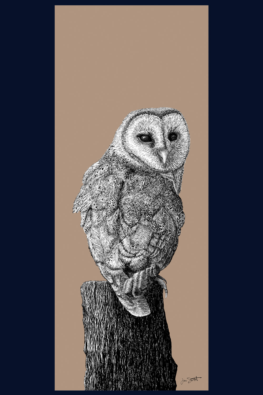 Behind You: Aviary Collection Fine Art Print - available in 10 colours