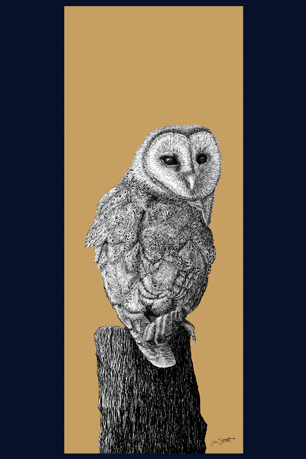 Behind You: Aviary Collection Fine Art Print - available in 10 colours