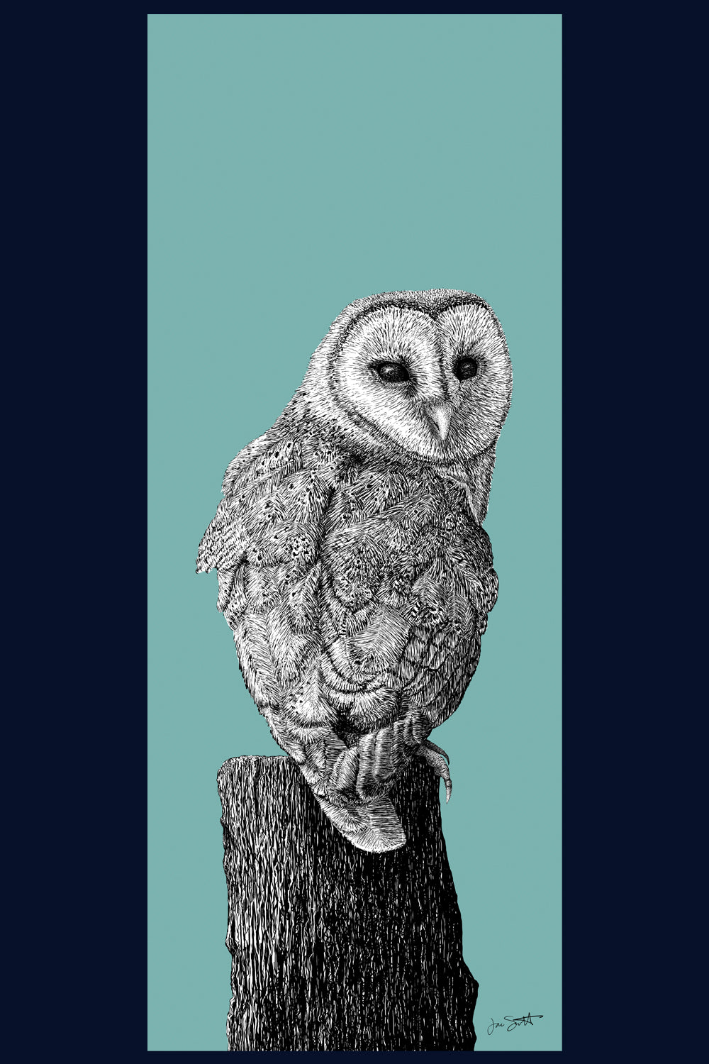 Behind You: Aviary Collection Fine Art Print - available in 10 colours