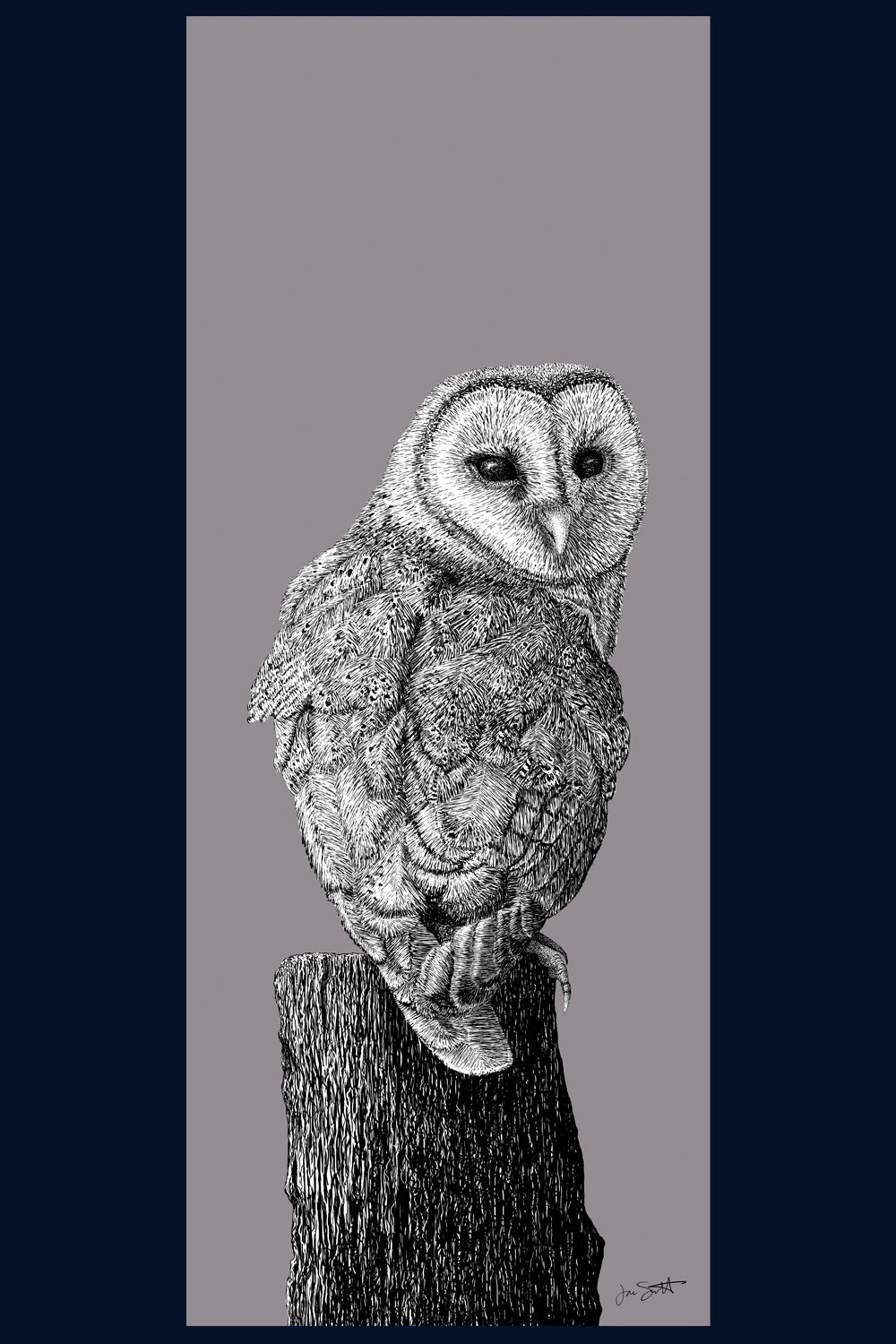 Behind You: Aviary Collection Fine Art Print - available in 10 colours