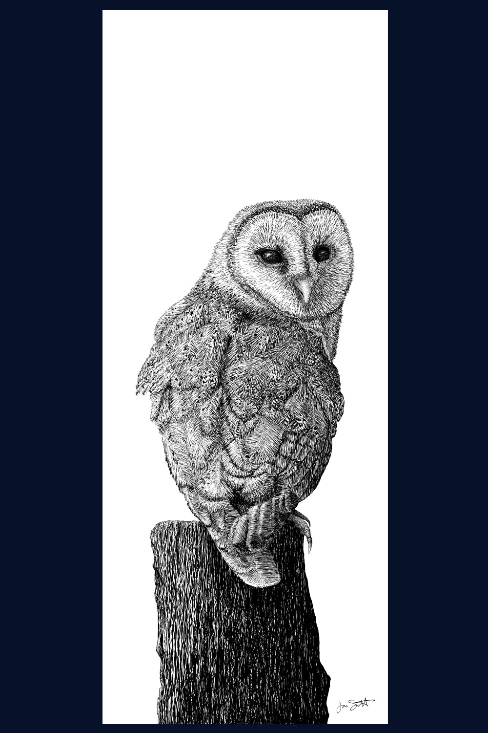 Behind You: Aviary Collection Fine Art Print - available in 10 colours
