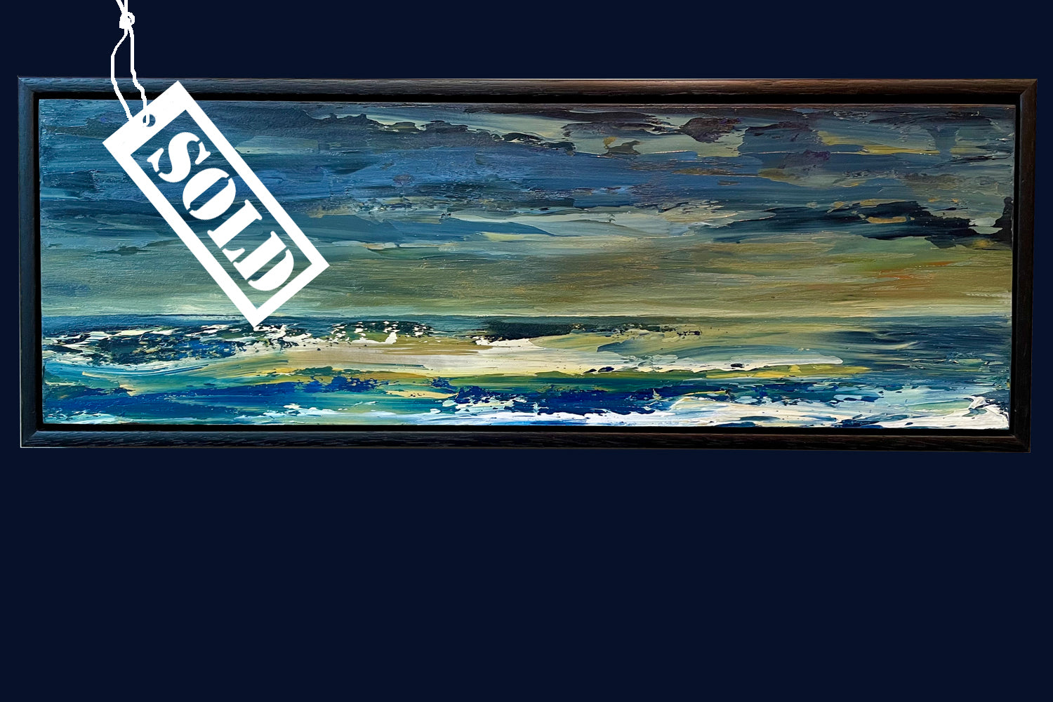 SOLD February, Norfolk. Original Oil Painting