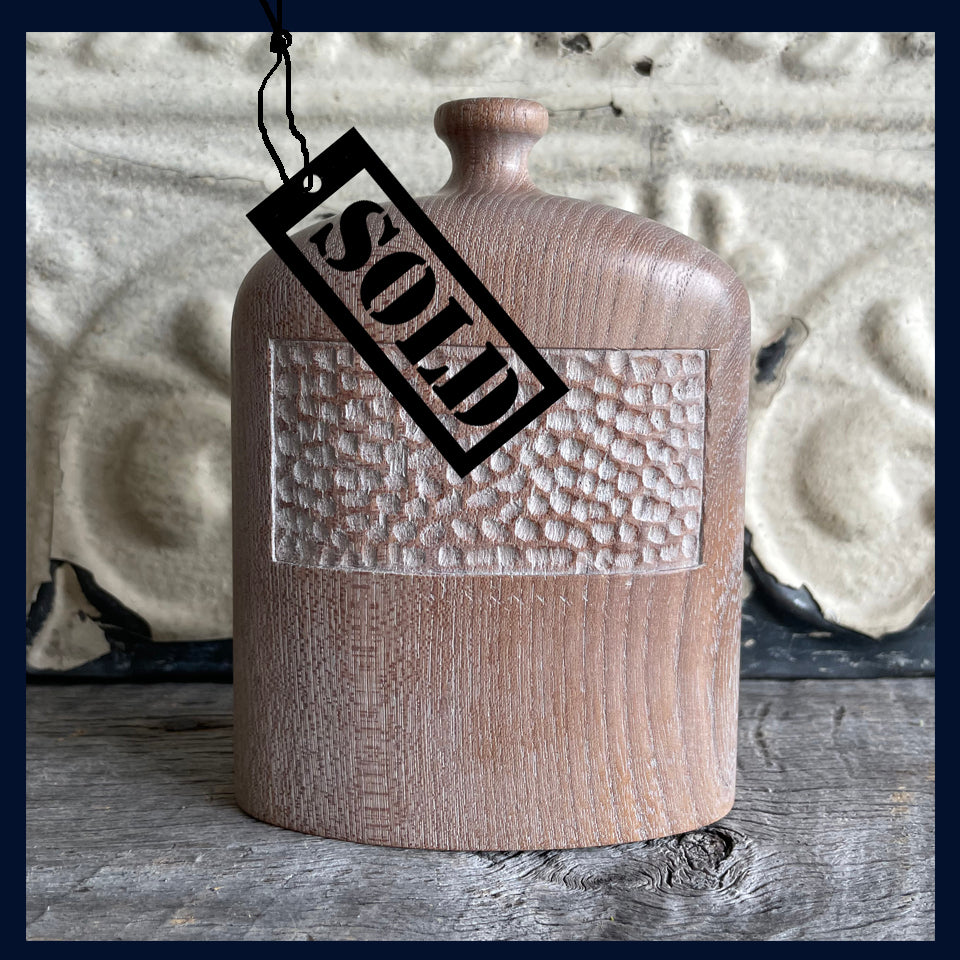SOLD Carved Elm Vessel 7 by Michael Slaney