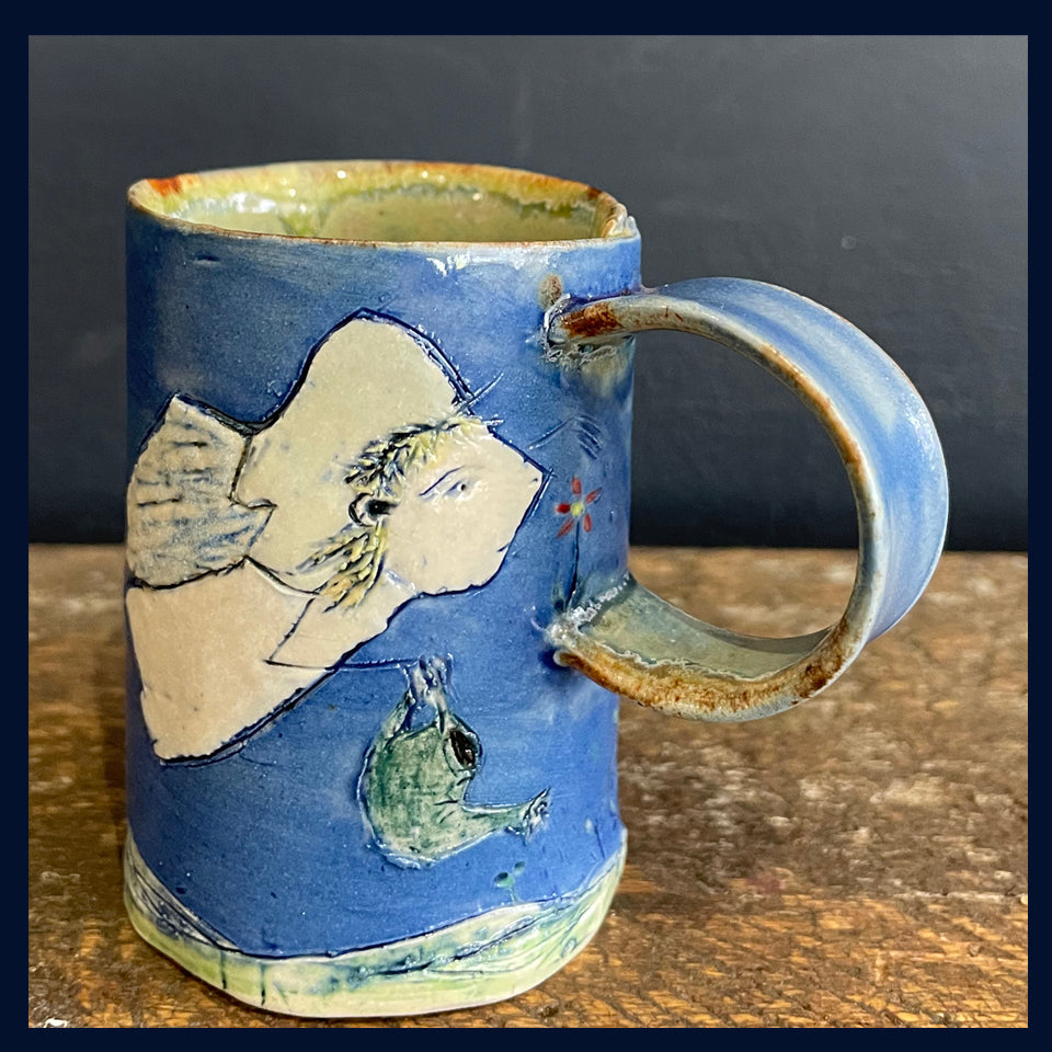Espresso Ceramic Cup by Katherine Kingdon