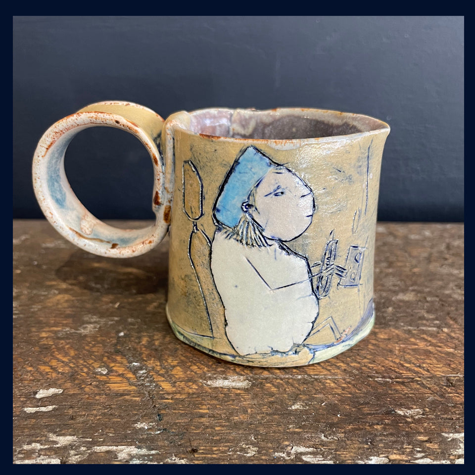 The Best Way - Ceramic Jug by Katherine Kingdon