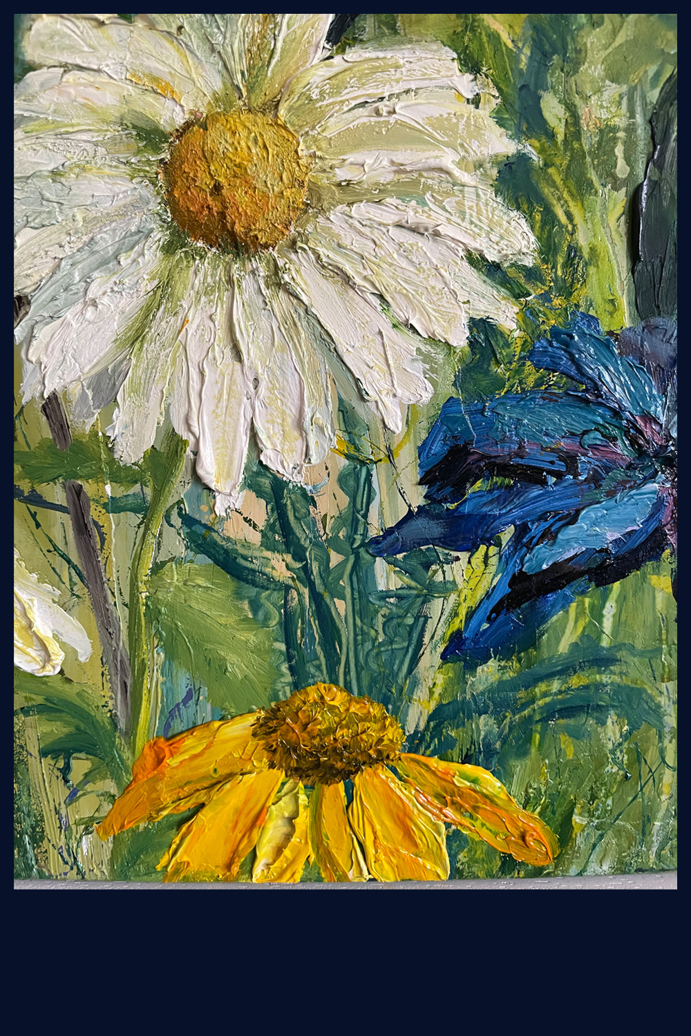 Fields of Wonder Collection: Summer Tapestry. Original Oil Painting