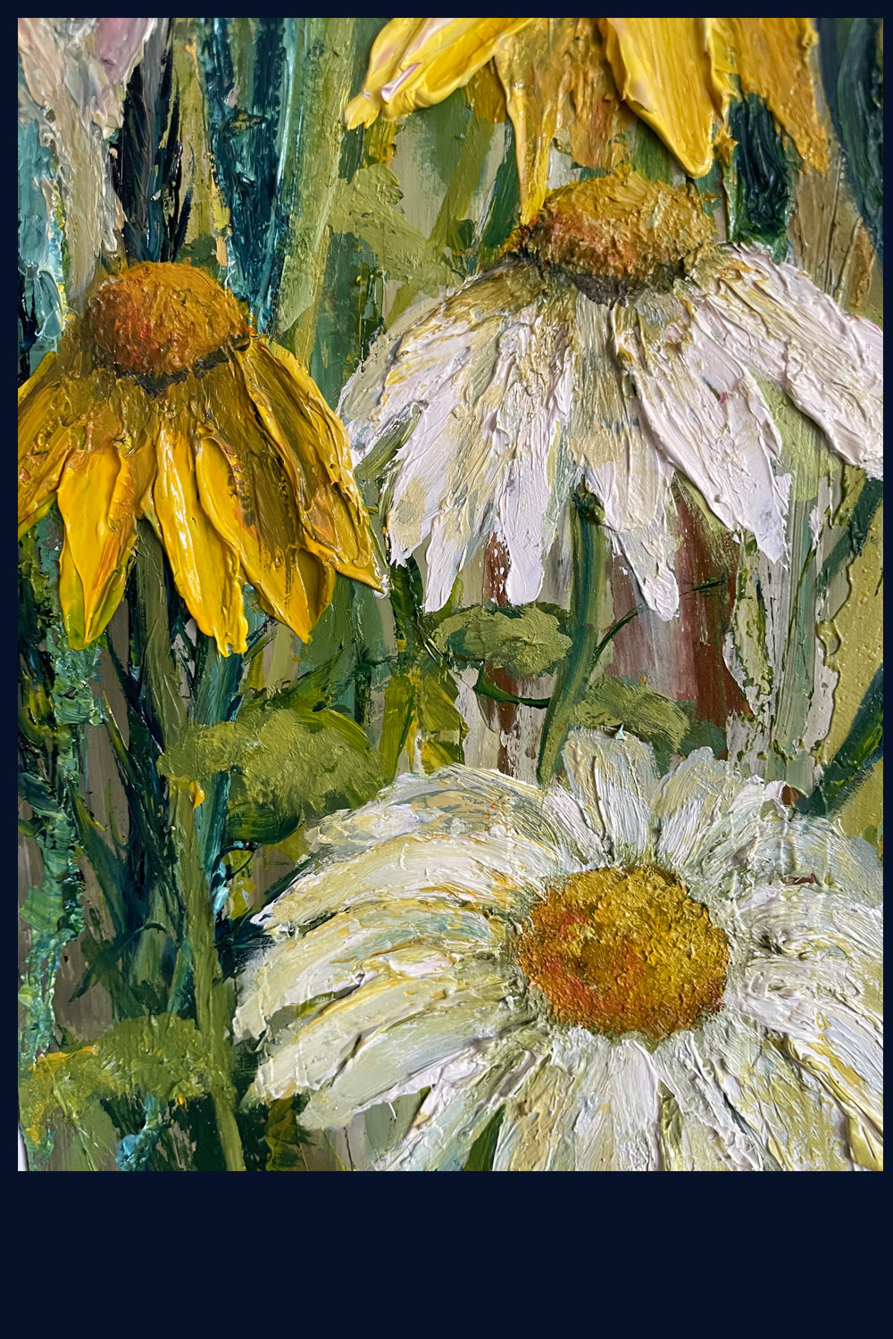 Fields of Wonder Collection: Summer Tapestry. Original Oil Painting