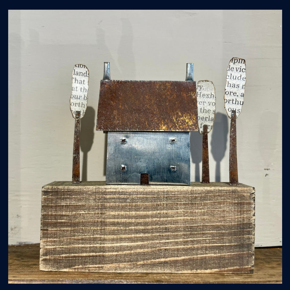 Big House Sculpture by Sarah Jane Brown