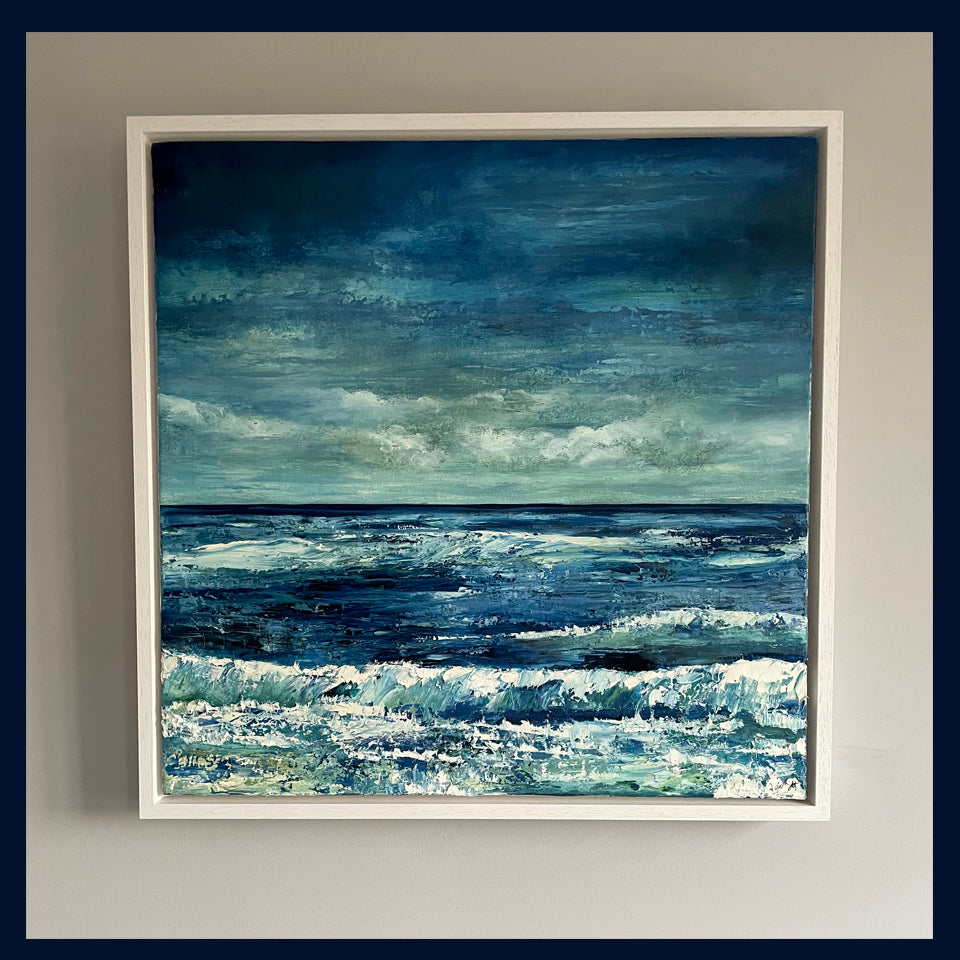 Blue Heaven. Original Oil Painting by Jac Scott