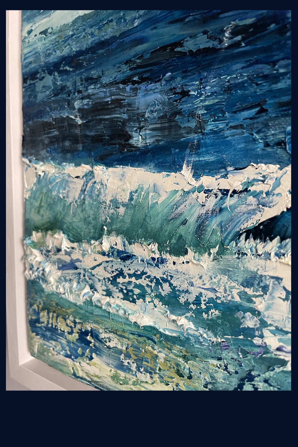 Blue Heaven. Original Oil Painting by Jac Scott