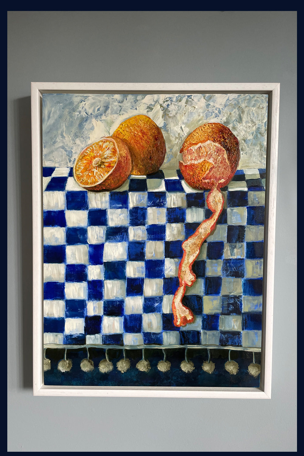 Tablecloth: Three Oranges