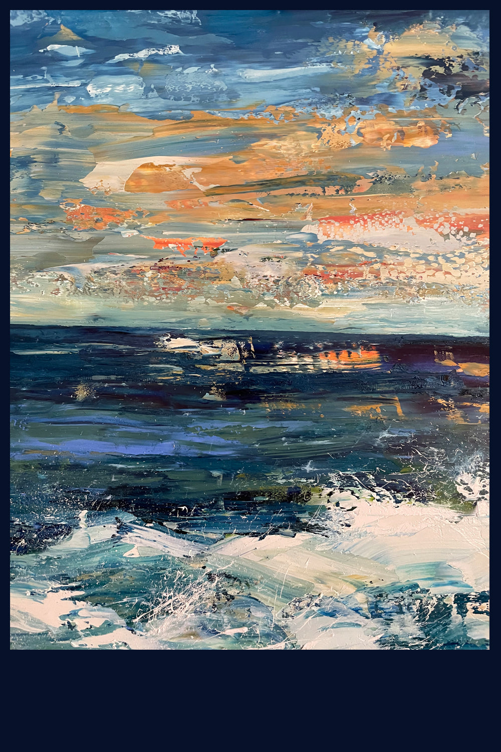 SOLD - Summer Splash. Original Oil Painting