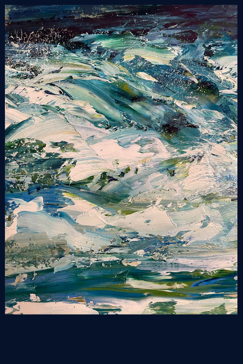 SOLD - Summer Splash. Original Oil Painting
