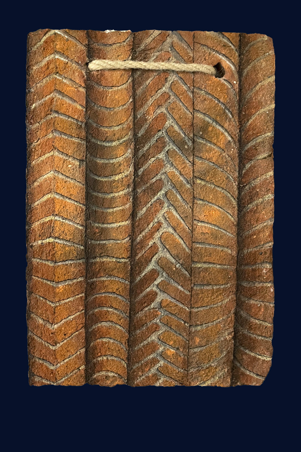 Painting 53: Clay Peg Roof Tile Painting by Colin Kitchener