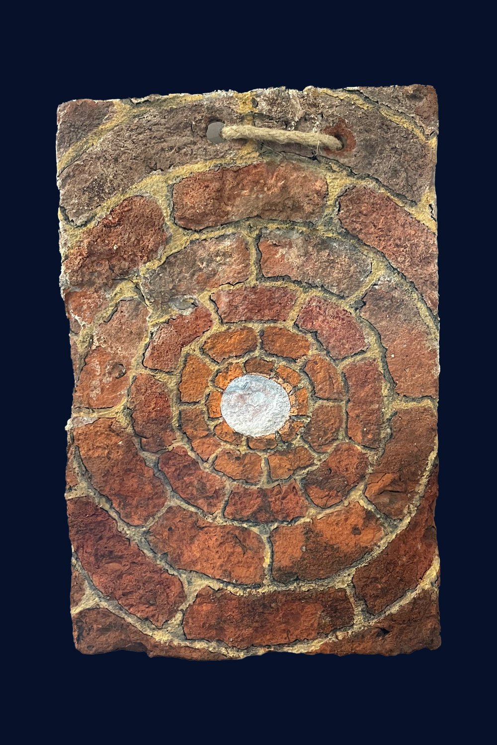Painting 54: Clay Peg Roof Tile Painting by Colin Kitchener