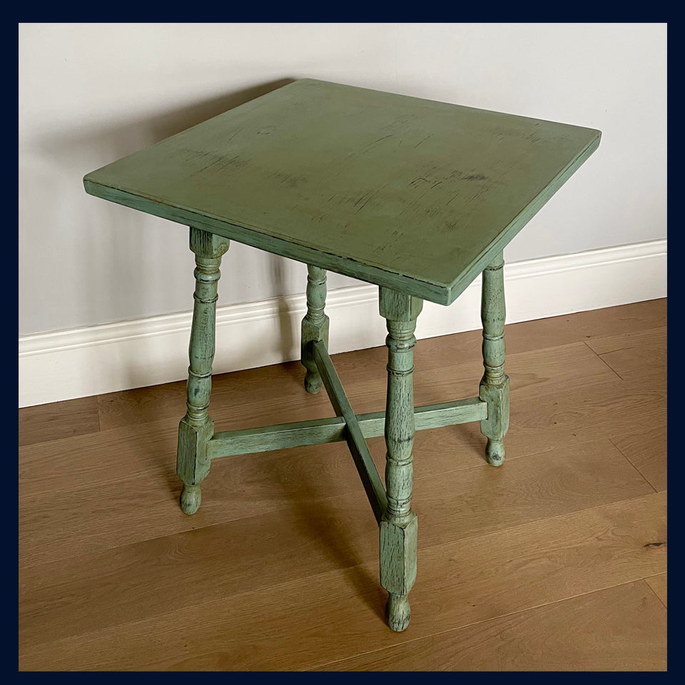 Painted Vintage Side Table