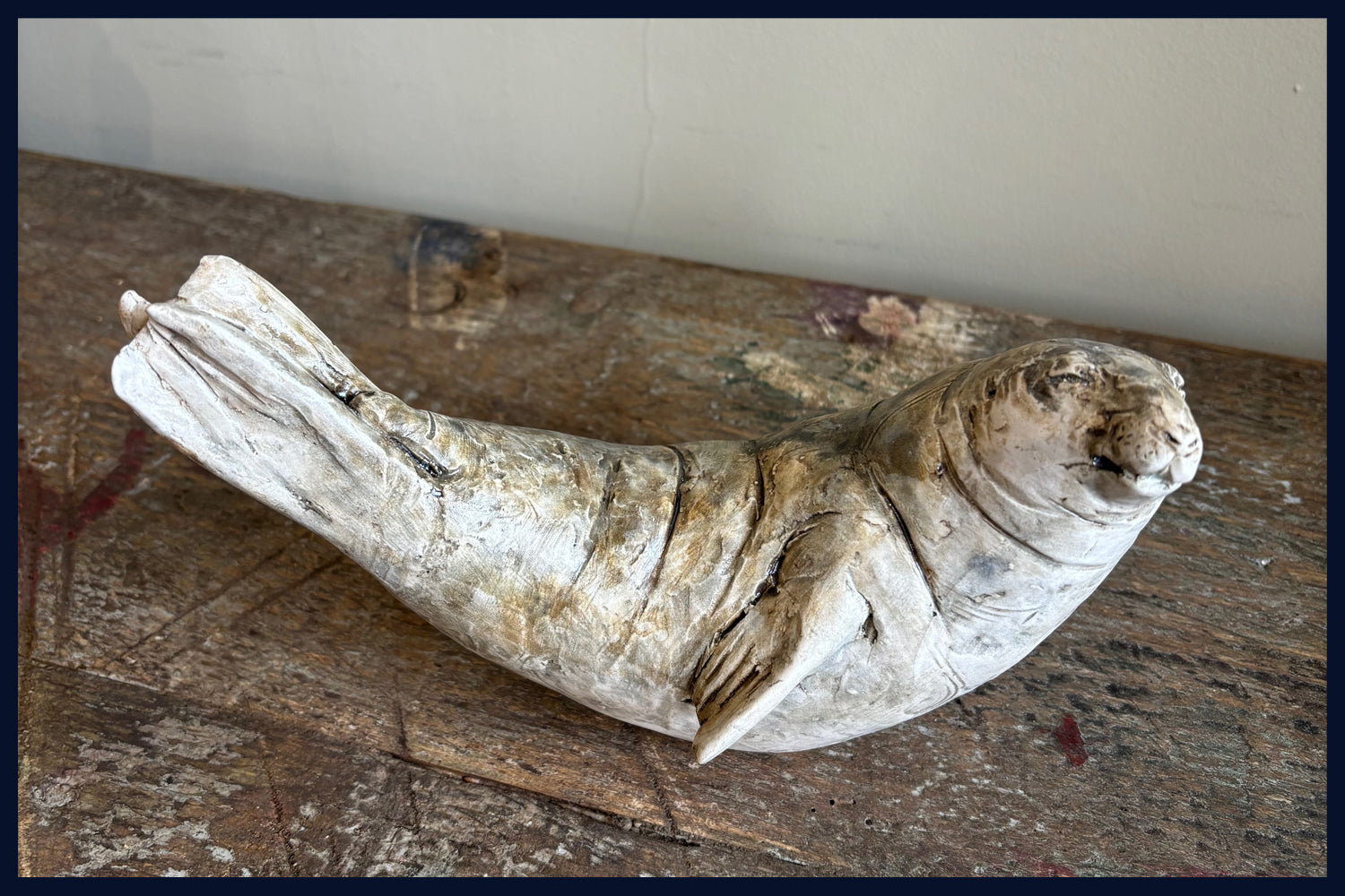 Seal 3: Ceramic Sculpture by David Cooke