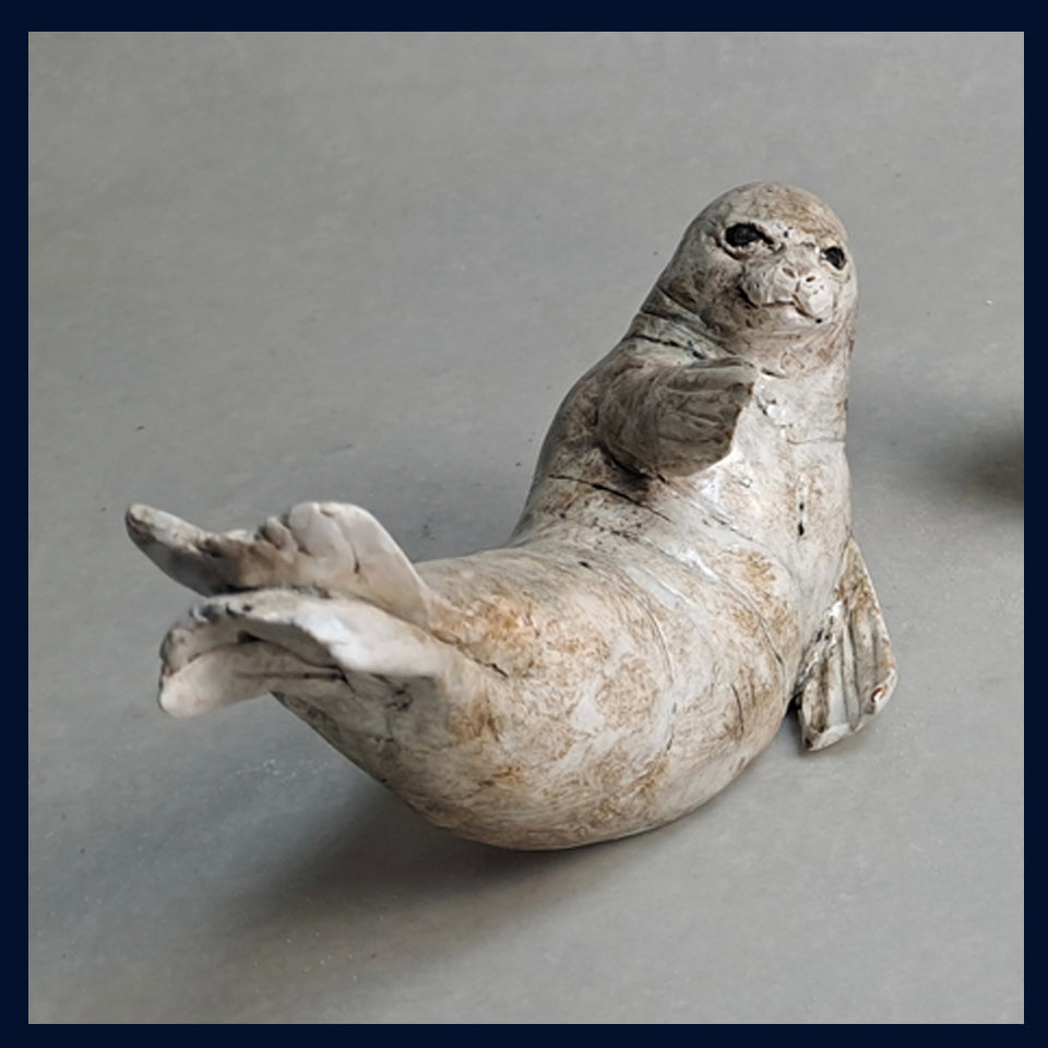 Seal 1: Ceramic Sculpture by David Cooke