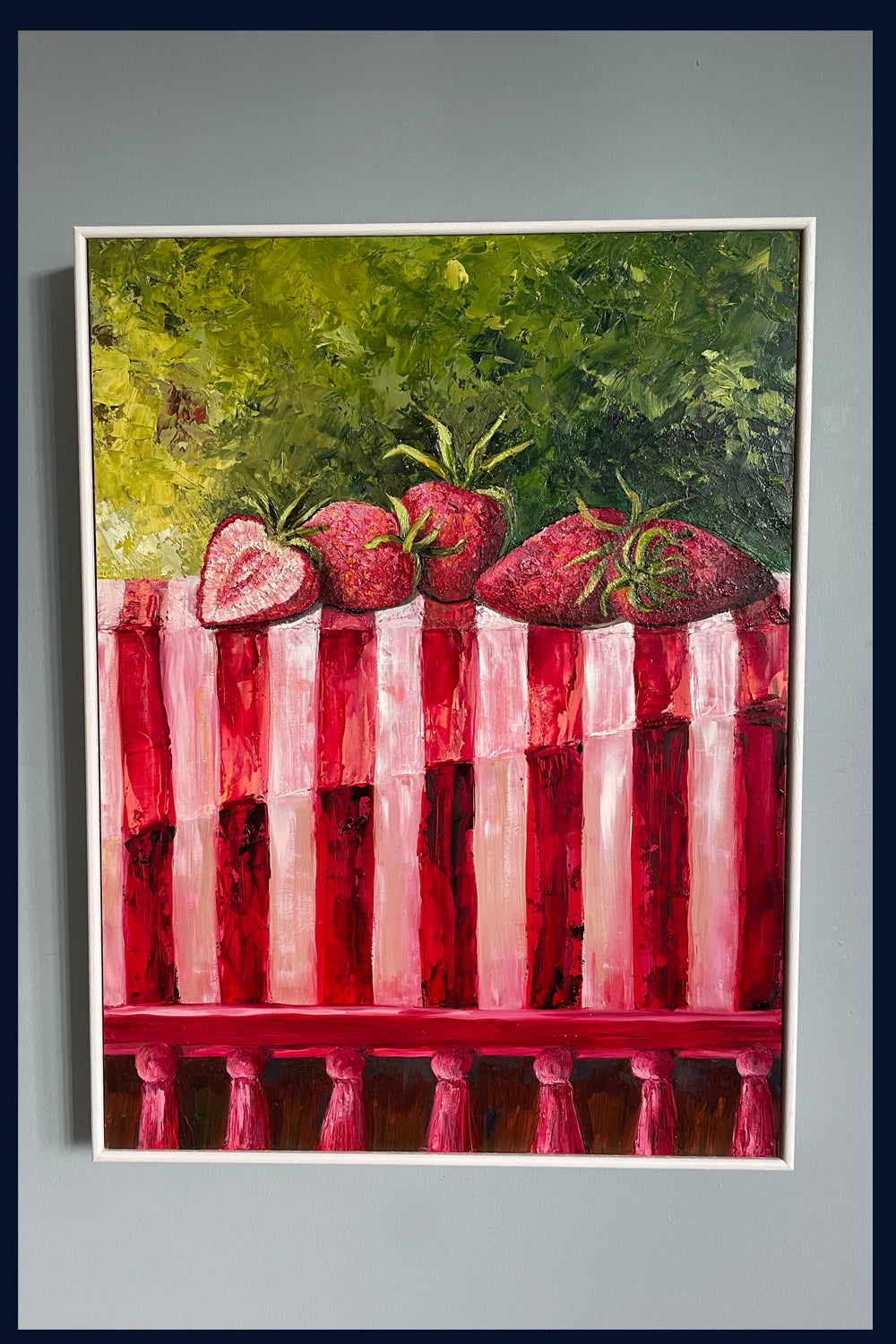 Tablecloth: Five Strawberries