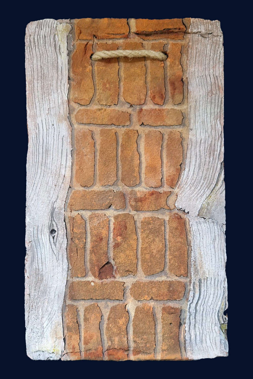 Painting 65: Clay Peg Roof Tile Painting by Colin Kitchener