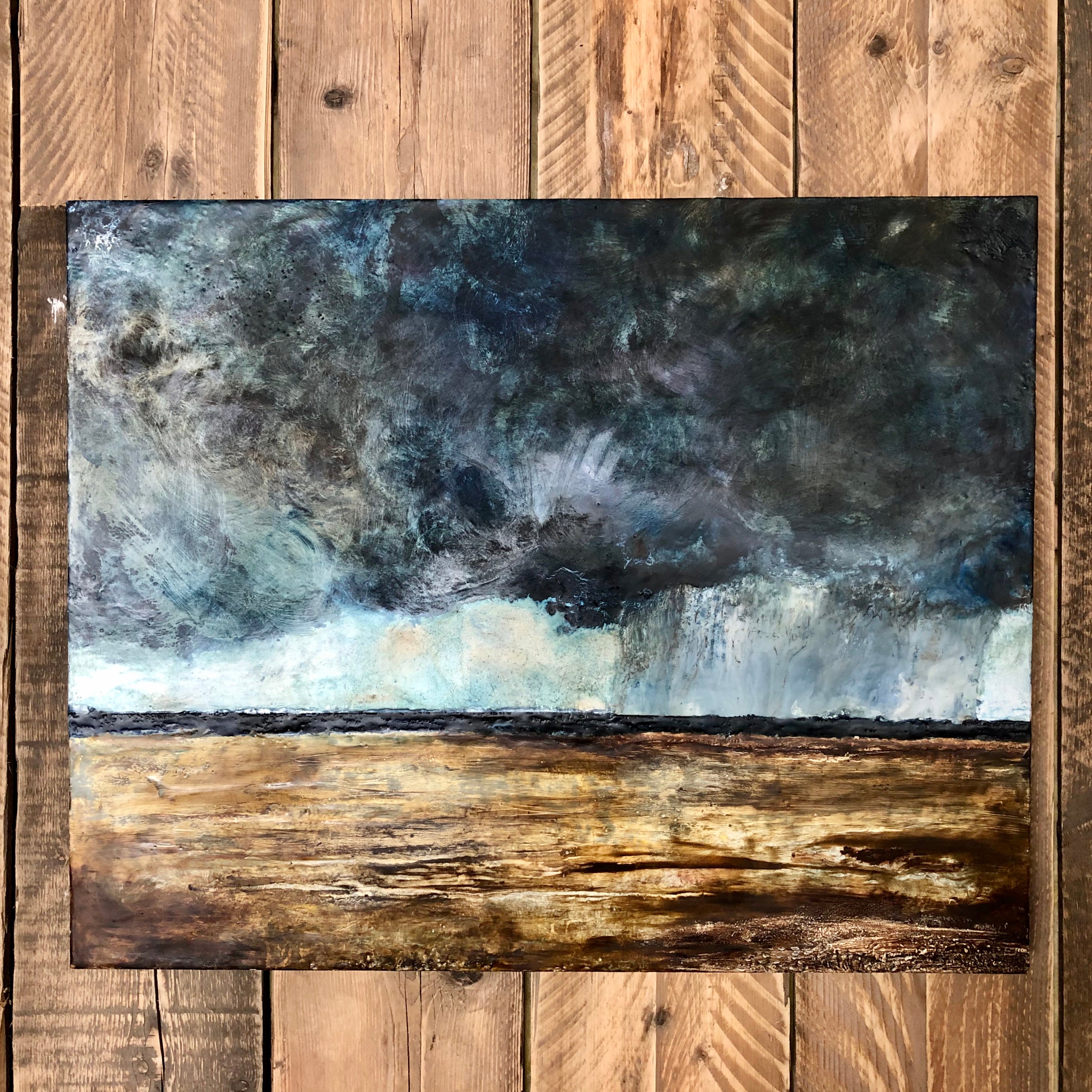 Storm Collection: 12 May, Holkham, Original Painting
