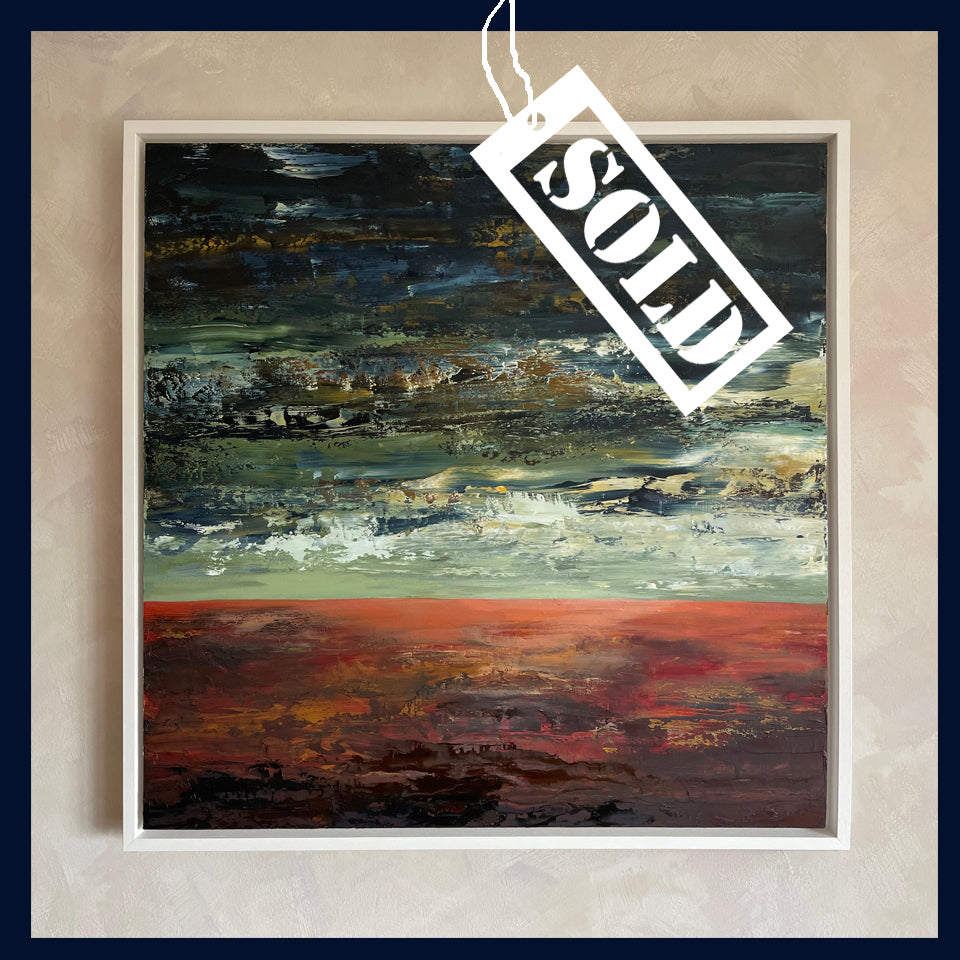 SOLD Evening Song, Norfolk. Original Oil Painting