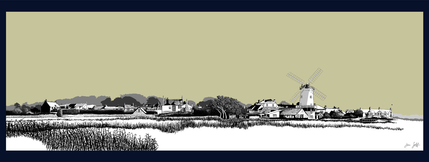 Cley Norfolk fine art print