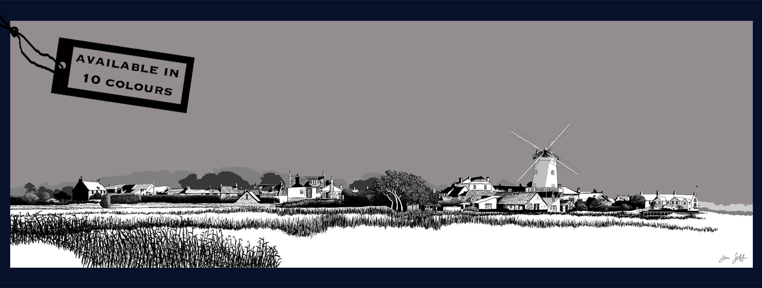 Cley Norfolk fine art printCley, Norfolk. Fine art print