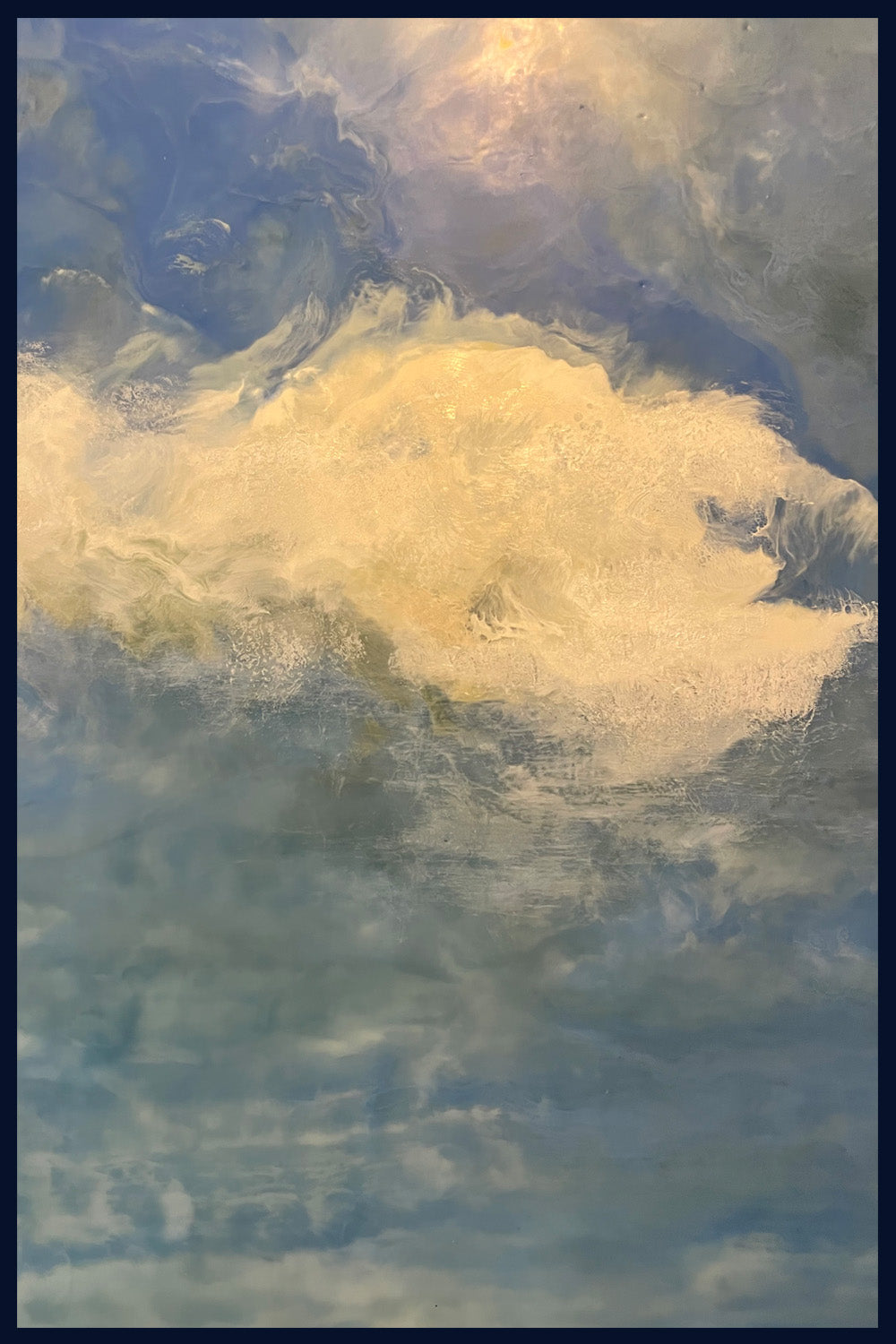 Linear Lands Collection: Sunday Morning, Salthouse, Norfolk. Original Painting