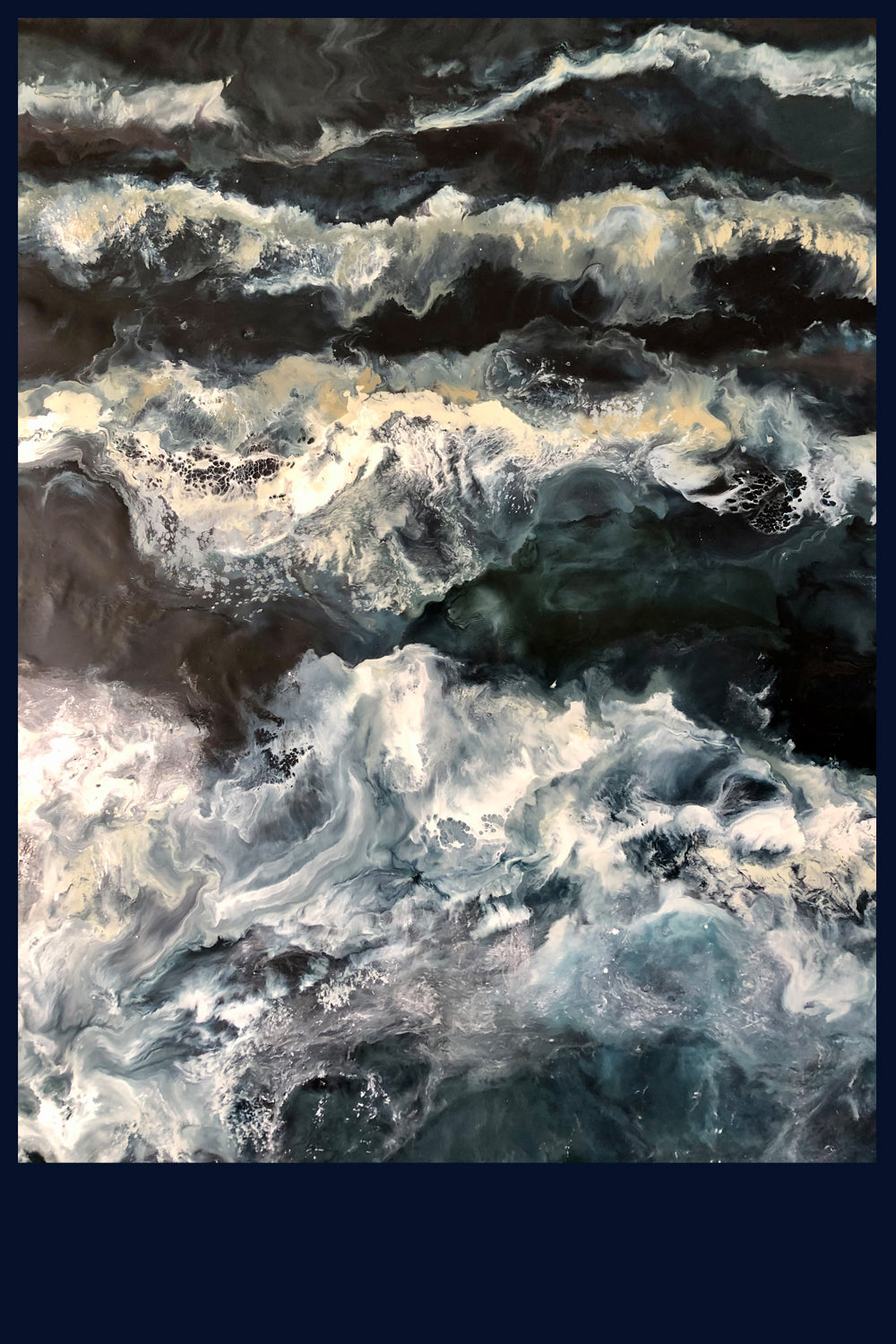 Storm Collection:  Nowhere to Hide. Original Painting